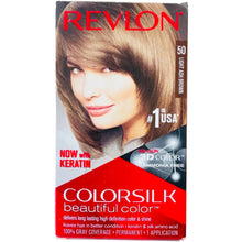 Load image into Gallery viewer, Revlon Colorsilk Beautiful Color W/ Keratin 50 Light Ash Brown
