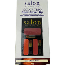 Load image into Gallery viewer, Salon On 5th Ave/NYC Color Trio Root Cover Up Brown To Auburn Shades
