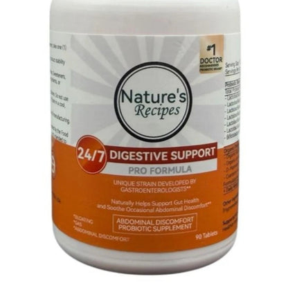 Nature's Recipes Probiotic 50 Billion 90 Tablets Compare to Align