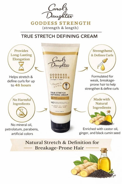 Carol's Daughter Goddess Strength True Stretch Defining Cream 6.8 oz