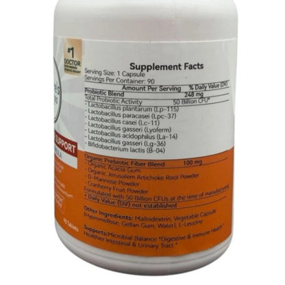 Nature's Recipes Probiotic 50 Billion 90 Tablets Compare to Align