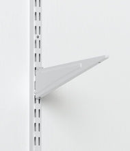 Load image into Gallery viewer, Closetmaid 2854 Shelftrack 16 inch Locking Shelf Bracket White	
