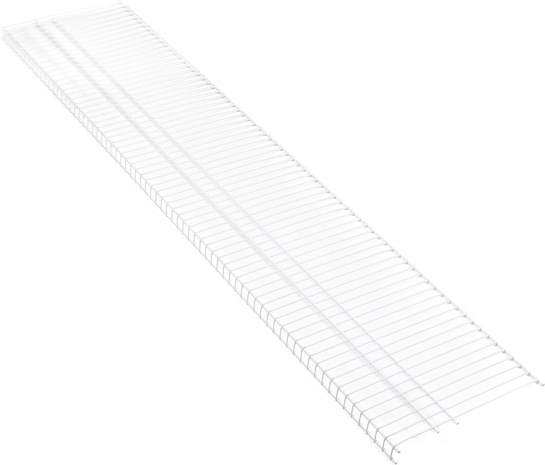 ClosetMaid 4717 SuperSlide Wire Shelf, 72 by 12-Inch White