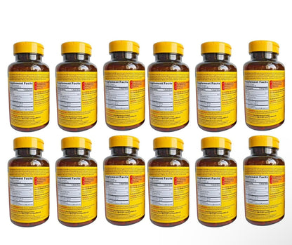 Nature Made CholestOff Complete Cholesterol Aid 120 Softgels 02/26 Lot of 12