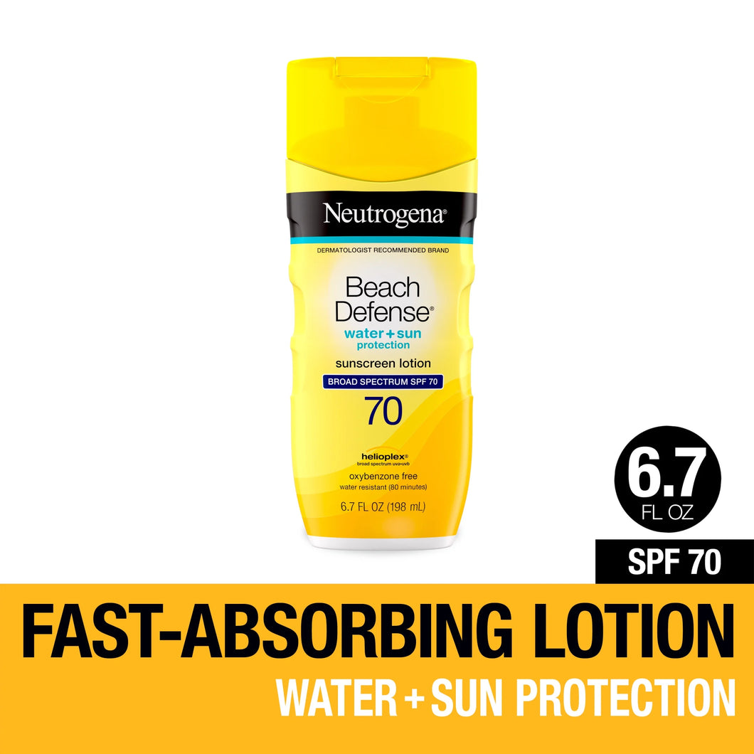 Neutrogena Beach Defense SPF 70 Sunscreen Lotion