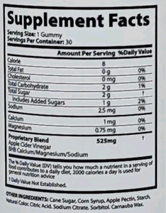 Apple Cider Vinegar Supplement 