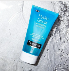 neutrogena hydro boost exfoliating cleanser