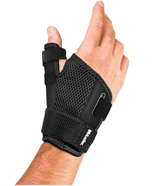 Mueller Reversible Thumb Stabilizer, One Size, Black