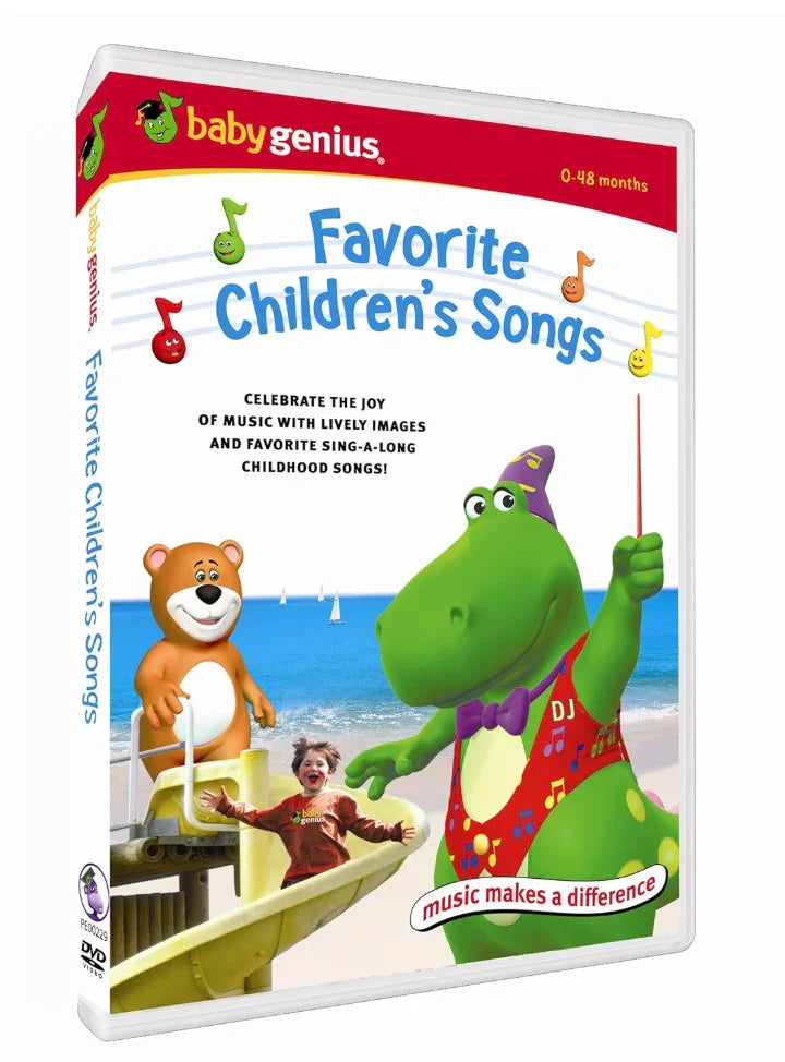 Baby Genius: Favorite Children's Songs DVD | Lots of 30 - Happy Bargain Bin