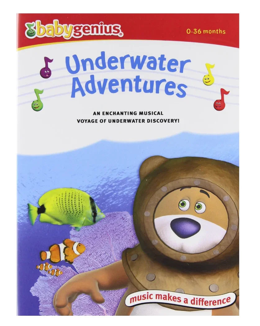 Baby Genius: Underwater Adventures DVD | Lots of 30 - Happy Bargain Bin