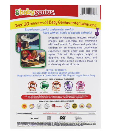 Baby Genius: Underwater Adventures DVD | Lots of 30 - Happy Bargain Bin