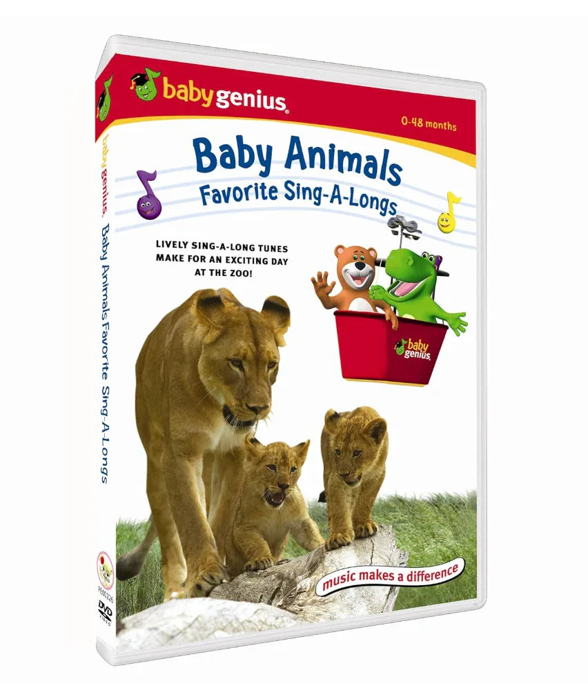 Baby Genius: Baby Animals Favorite Sing-A-Longs DVD | Lots Of 30 - Happy Bargain Bin