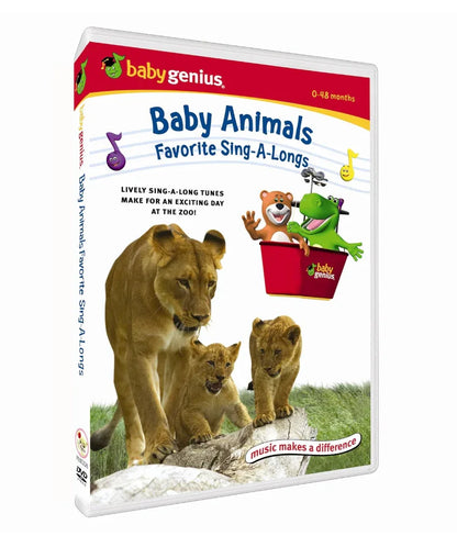 Baby Genius: Baby Animals Favorite Sing-A-Longs DVD | Lots Of 30 - Happy Bargain Bin