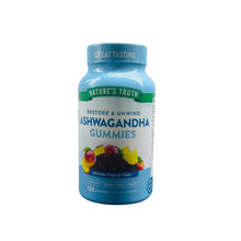 Load image into Gallery viewer, Nature’s Truth Ashwagandha Gummies Tropical Flavor 120 Ct./500Mg
