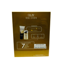 Load image into Gallery viewer, Olay Total Effect Day Cream Spf 15 &amp; Cleanser Pack For Anti Ageing Clears Acne Skin Glow 2 pcs
