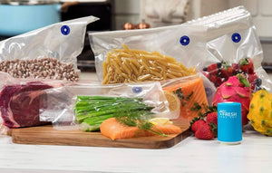 Works with most vacuum sealers