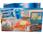 Always Fresh Seal Vac Bags - Foodsaver Vaccum Bags 8pcs
