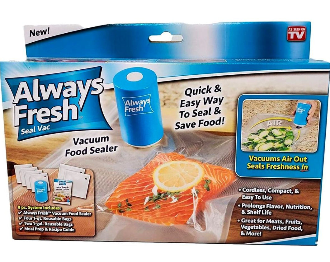 Always Fresh Seal Vac - Foodsaver vaccum bags | Food Sealer