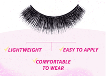 Load image into Gallery viewer, Andrea EyeLashes Black 33 Strip– Natural Volume, 1 Pair - Happy Bargain Bin
