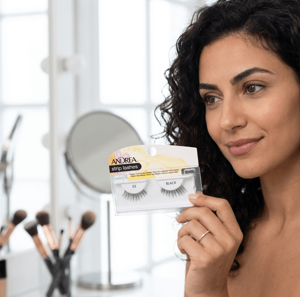Andrea Mod Strip Lash Pair Style 53 - Medium Volume Lashes - Happy Bargain Bin