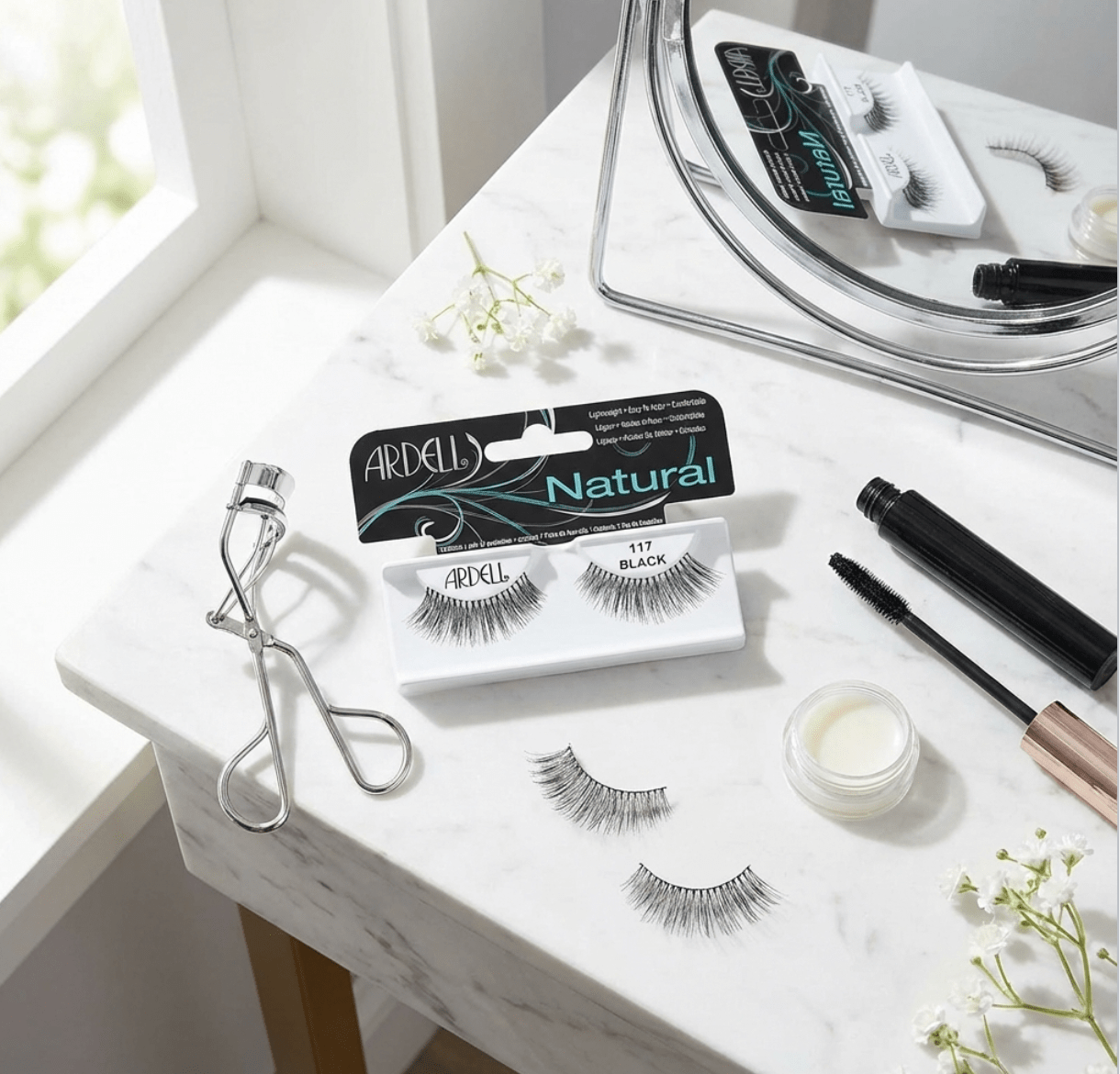  Ardell 117 Lashes Black Natural - False Eyelashes Natural Look - Happy Bargain Bin