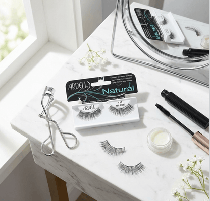  Ardell 117 Lashes Black Natural - False Eyelashes Natural Look - Happy Bargain Bin