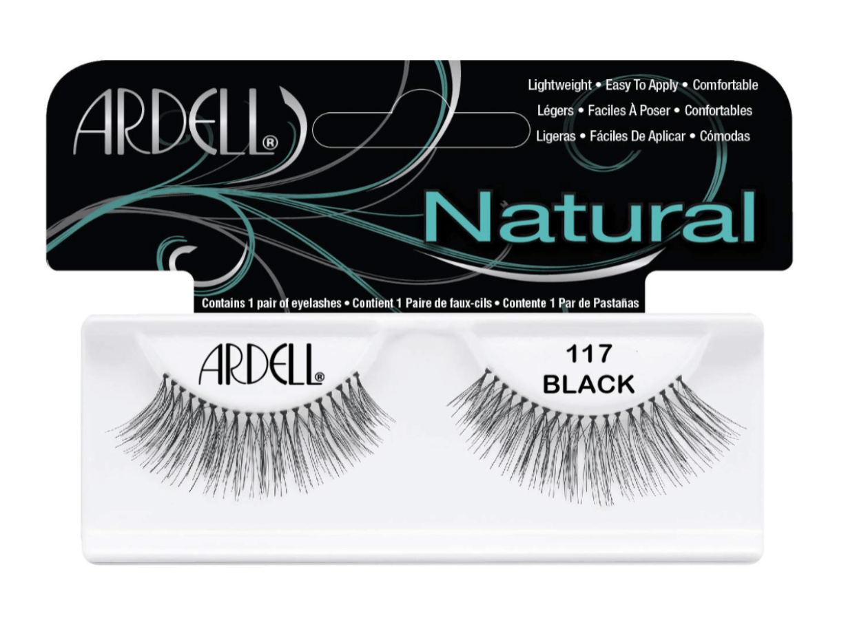  Ardell 117 Lashes Black Natural - False Eyelashes Natural Look - Happy Bargain Bin