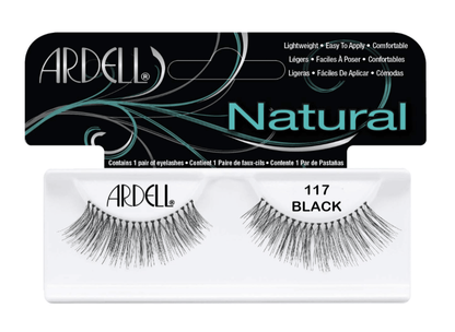  Ardell 117 Lashes Black Natural - False Eyelashes Natural Look - Happy Bargain Bin