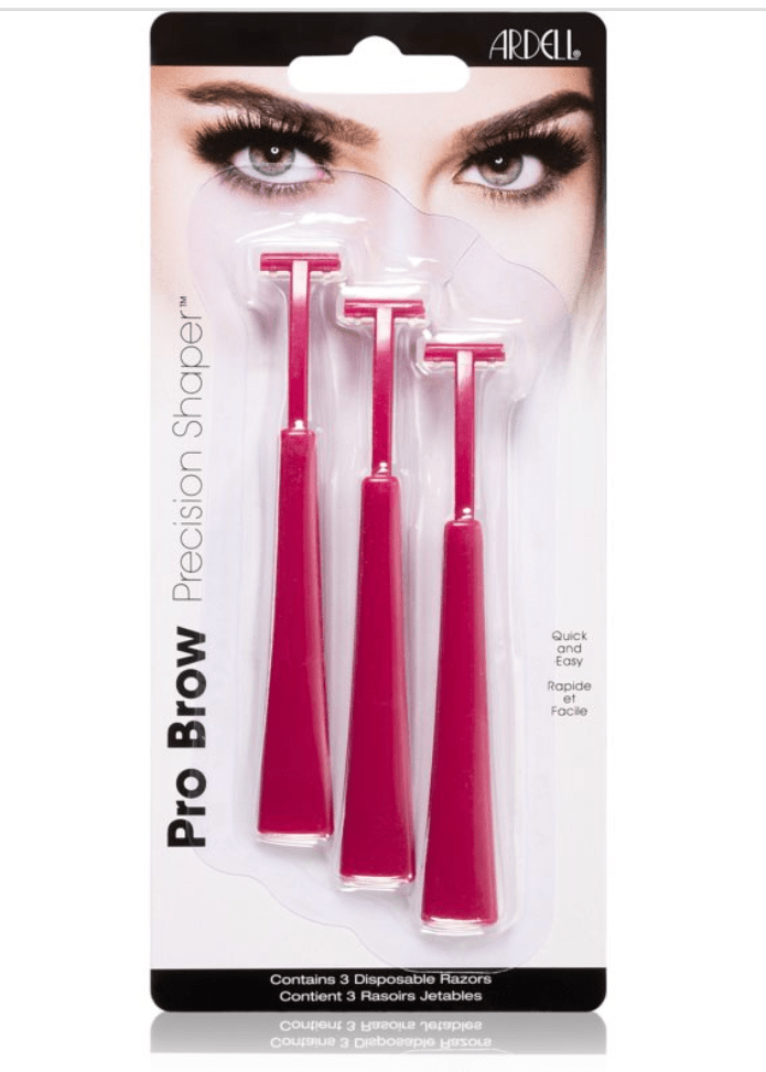 Ardell Brow Precision Shaper Razor | Eyebrow Blade Set, 3 pcs 1 Pack - Happy Bargain Bin