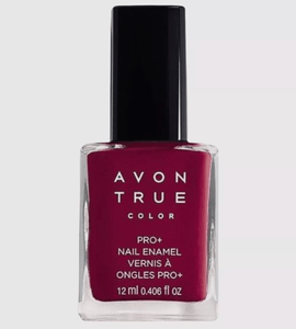 Deep cherry red shade offers a high-shine, long-lasting finish.