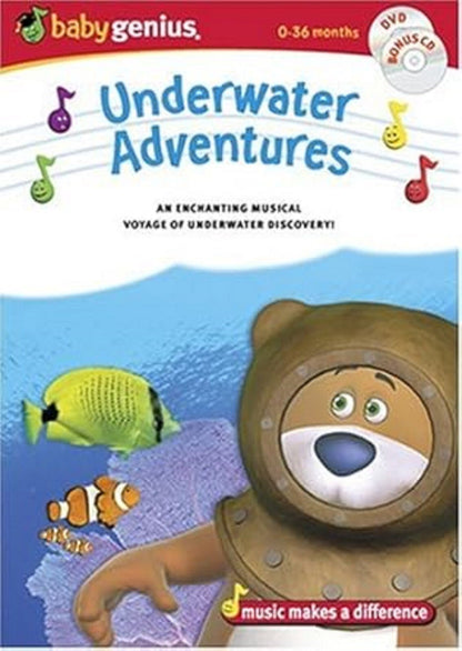 Baby Genius Underwater Adventures DVD Lot of 30 Wholesale | Kids Educational Videos - Happy Bargain Bin