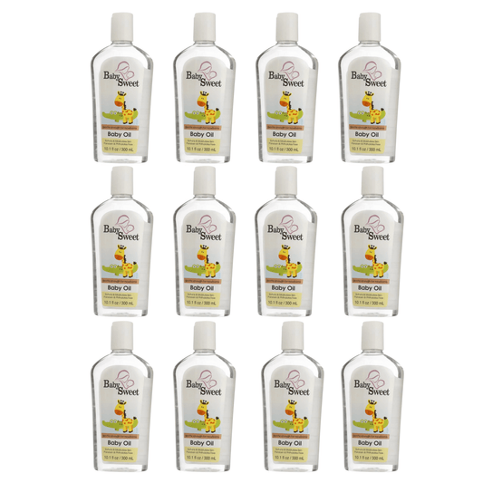 Baby Sweet Oil | Infant Massage Oil 10.1 Fl Oz Lots of 12
