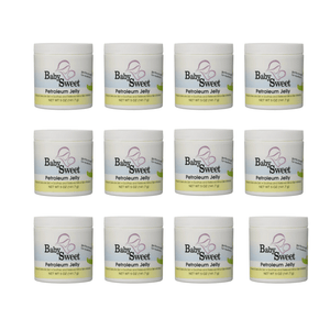 Baby Sweet Petroleum Jelly For Diaper Rash, 5 Oz Lot of 12 Wholesale