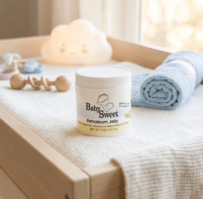 Helps soothe diaper rash and irritation