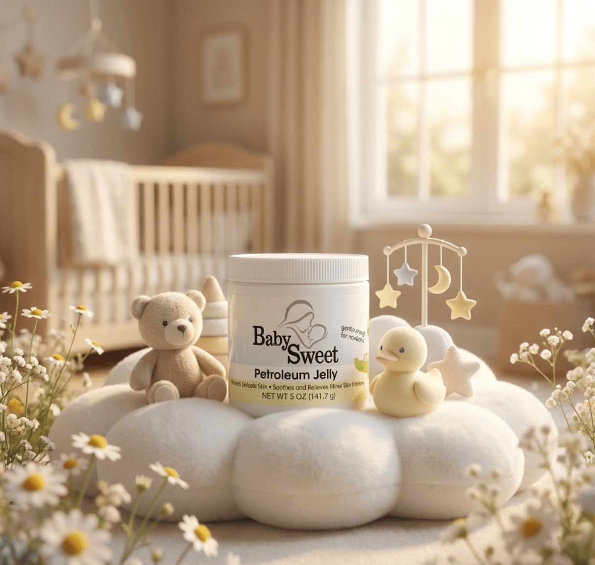 Shields skin from wetness and friction