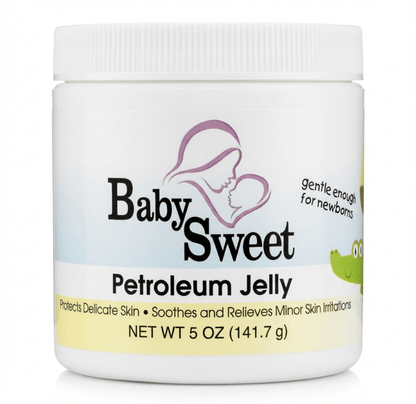 Baby Sweet Petroleum Jelly For Newborn Rash - 5 Oz