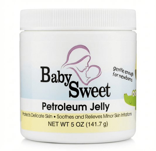 Baby Sweet Petroleum Jelly For Newborn Rash - 5 Oz