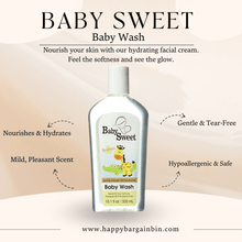 Load image into Gallery viewer, Baby Sweet Wash, 10.1 Fl oz. | Baby Wash For Newborns - Happy Bargain Bin
