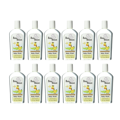 Baby Sweet Wash, 10.1 Fl oz. Lot of 12 Wholesale | Baby Wash for newborn