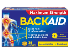 Load image into Gallery viewer, Backaid Max Strength Relief Cap. 6 Hr Long - Lasting 38counts | Pain Killer Pills - Happy Bargain Bin
