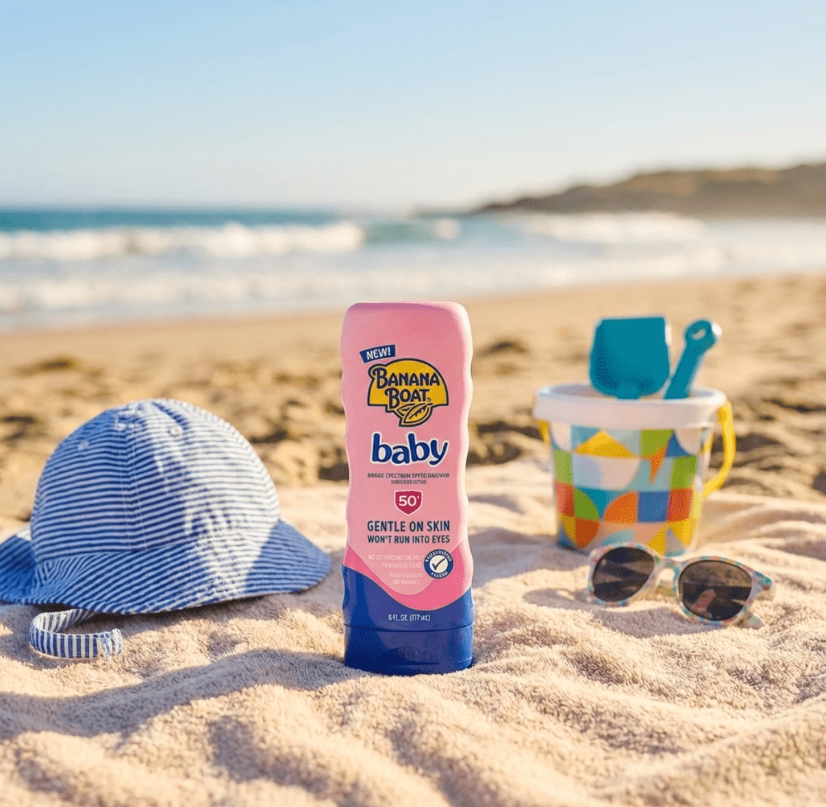 Banana Boat Baby Sunscreen Lotion SPF 50, 6oz - Happy Bargain Bin