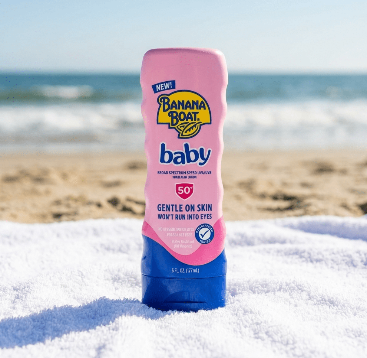 Banana Boat Baby Sunscreen Lotion SPF 50, 6oz - Happy Bargain Bin