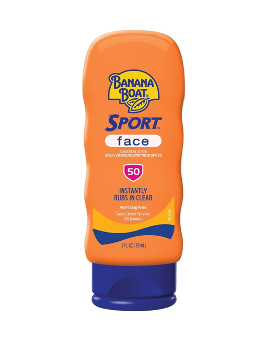 Banana Boat Face Sunscreen Cream SPF 50 , 3 oz