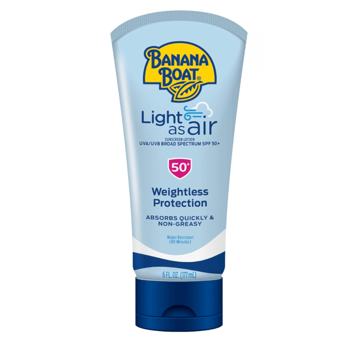 Banana Boat Light as Air Face Sunscreen SPF 50+, 6 Oz - Happy Bargain Bin