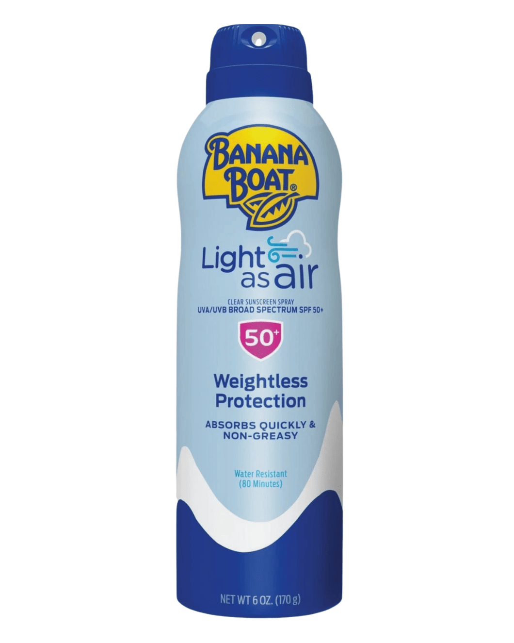 Banana Boat Light as Air Sunscreen Spray - SPF 50 6 Oz - Happy Bargain Bin