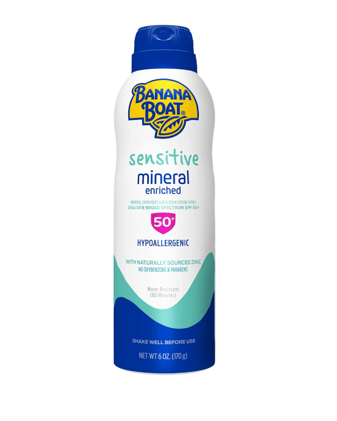 Banana Boat Sensitive Skin Sunscreen Spray - SPF 50, 6 Oz - Happy Bargain Bin