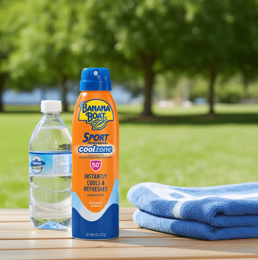 Banana Boat Sport CoolZone Sunscreen Spray SPF 50 (6.0 oz) - Happy Bargain Bin