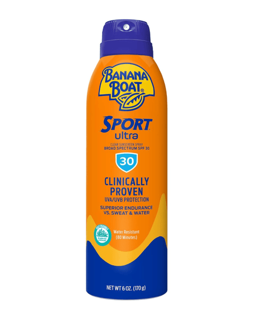 Banana Boat Ultra Sport Sunscreen Spray spf 30 , 6 oz