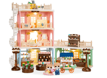 Load image into Gallery viewer, BCP Deluxe Cottage Dollhouse Playhouse Set – Includes Furniture - Happy Bargain Bin
