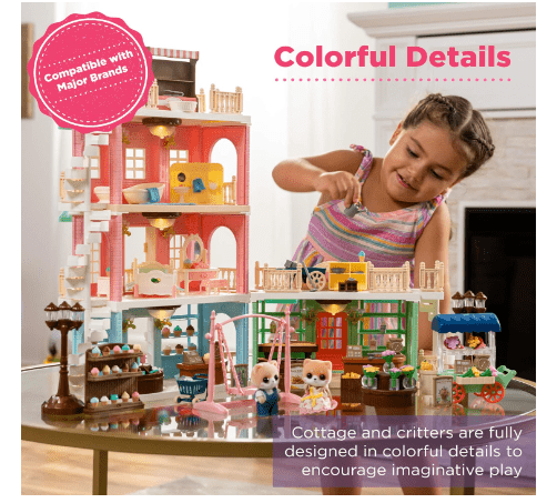 Encourages creativity, storytelling, and imaginative play